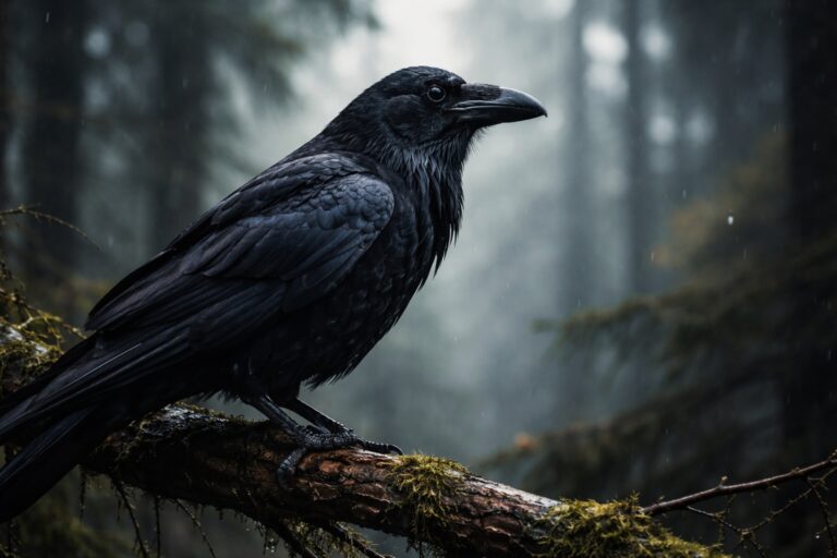 Animal totem corbeau
